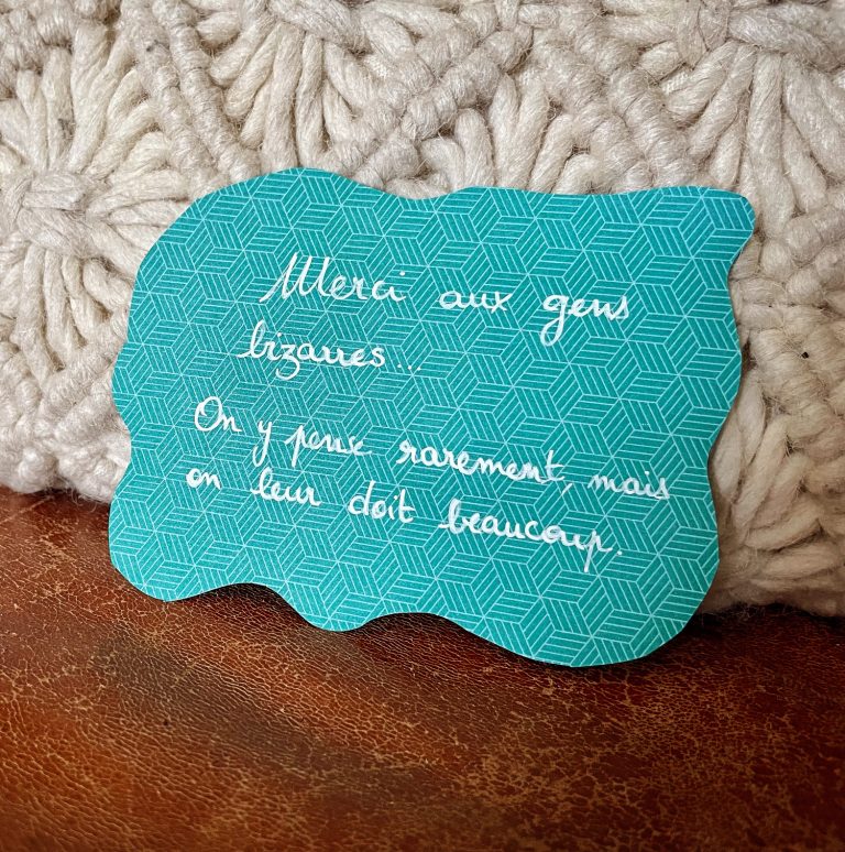 La phrase qui me parle du 8 janvier 2024