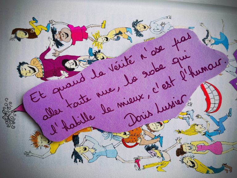 La phrase qui me parle du 18 mars 2024!