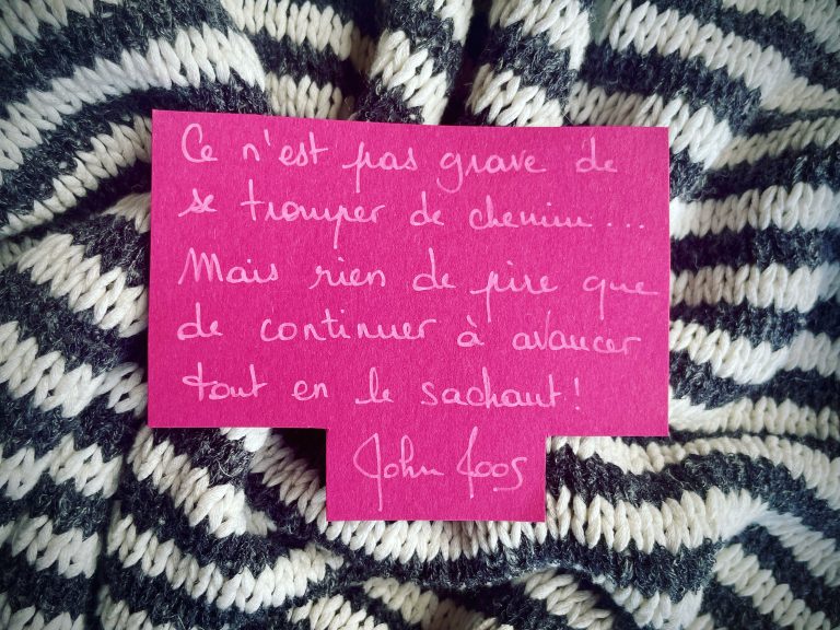 La phrase qui me parle du 21 mars 2024