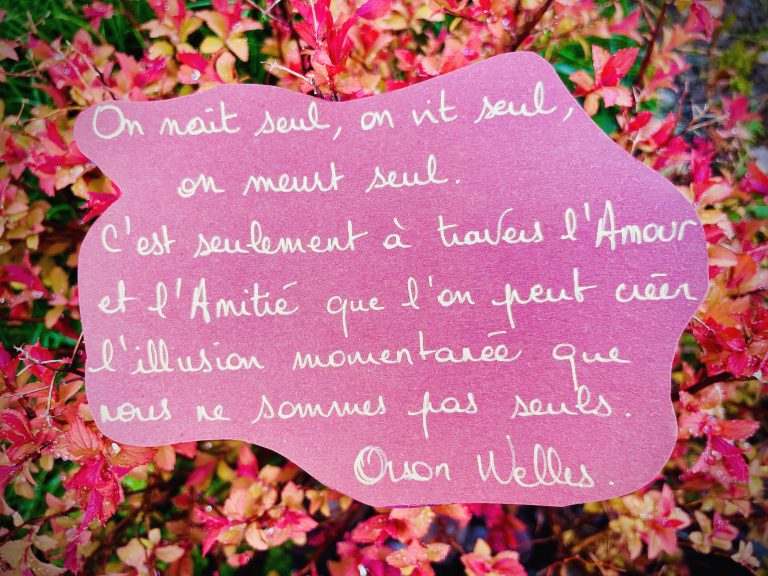 La phrase qui me parle du 4 avril 2024!