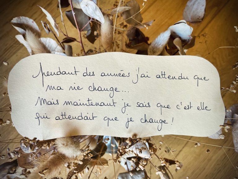 La phrase qui me parle du 12 juin 2024!