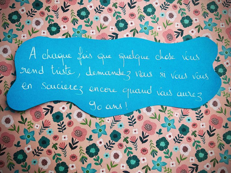 La phrase qui me parle du 28 septembre 2024.