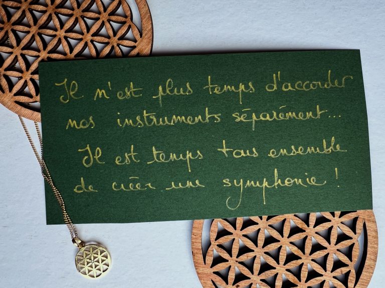 La phrase qui me parle du 3 décembre 2024!