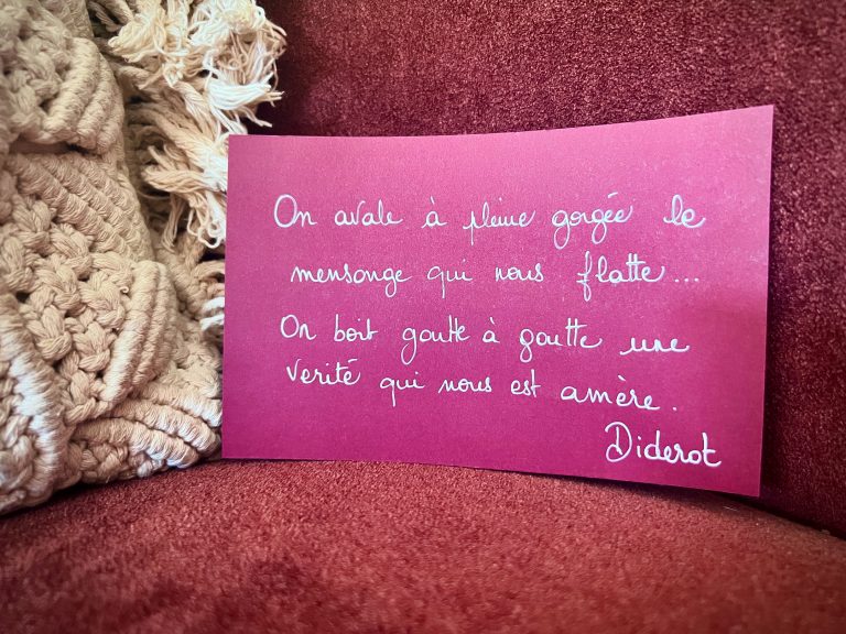 La phrase qui me parle du 18 janvier 2025