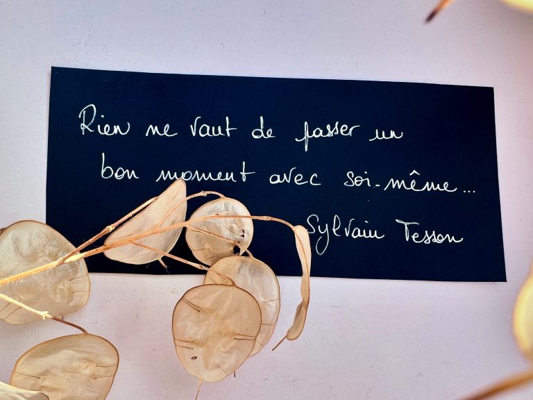 La phrase qui me parle du 28 janvier 2025