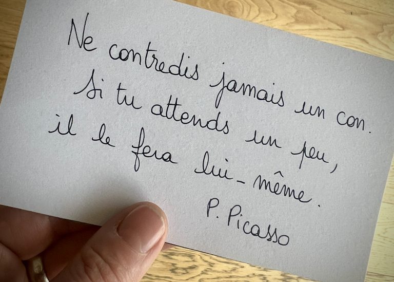 La phrase qui me parle du 18 avril 2025