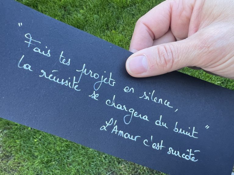 La phrase qui me parle du 16 mai 2025