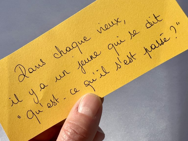 La phrase qui me parle du 14 janvier 2026