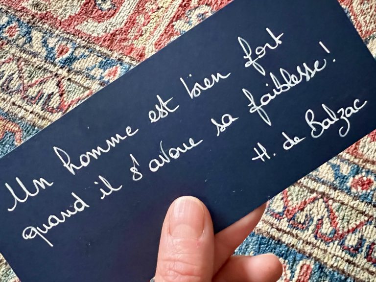 La phrase qui me parle du 11 février 2026!