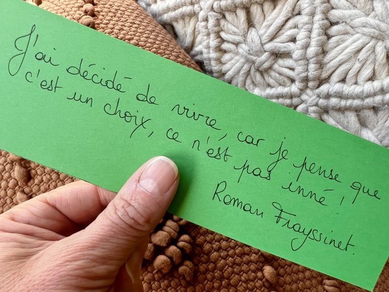 La phrase qui me parle du 9 mars 2026