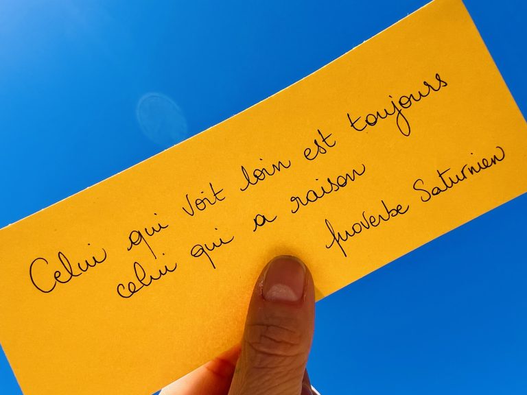 La phrase qui me parle du 8 avril 2026