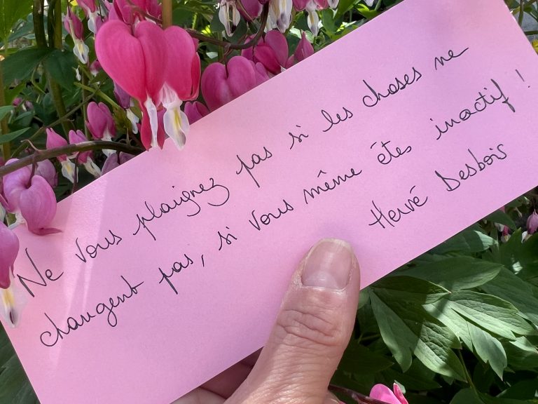 La phrase qui me parle du 8 mai 2026